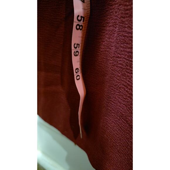 Dress the Population Gloria Jumpsuit Womens 2XL Magenta Collared Short Sleeve - Picture 7 of 10